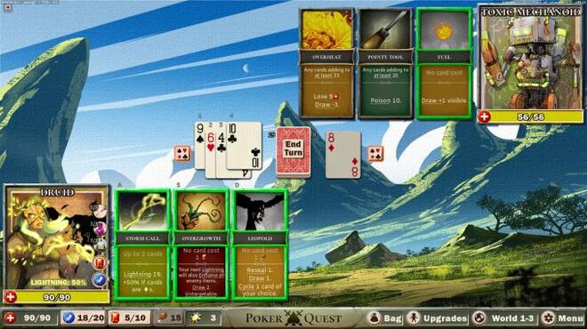 خلفية 1 تحميل العاب الاستراتيجية للكمبيوتر Poker Quest: Swords and Spades (v63) Torrent Download Direct Link