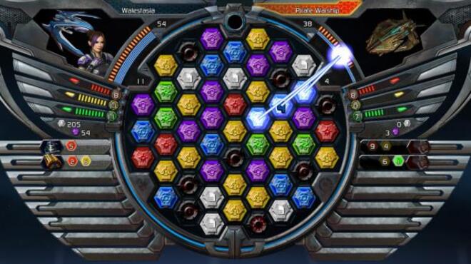 خلفية 1 تحميل العاب الخيال العلمي للكمبيوتر Puzzle Quest: Galactrix Torrent Download Direct Link