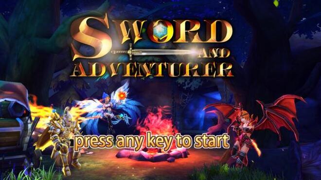 خلفية 1 تحميل العاب RPG للكمبيوتر Sword and Adventurer Torrent Download Direct Link